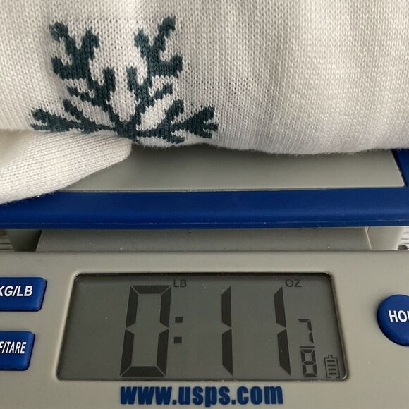 Old Ranch Sweater Womens Large 1/3 Zip White Snowflake Mock Neck Knit‎ Pullover - Picture 9 of 10